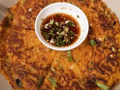 泡菜饼-包装马车·韩国料理·포장마차