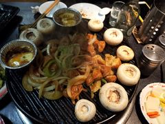 烤口蘑-石记老北京炙子烤肉(松园店)