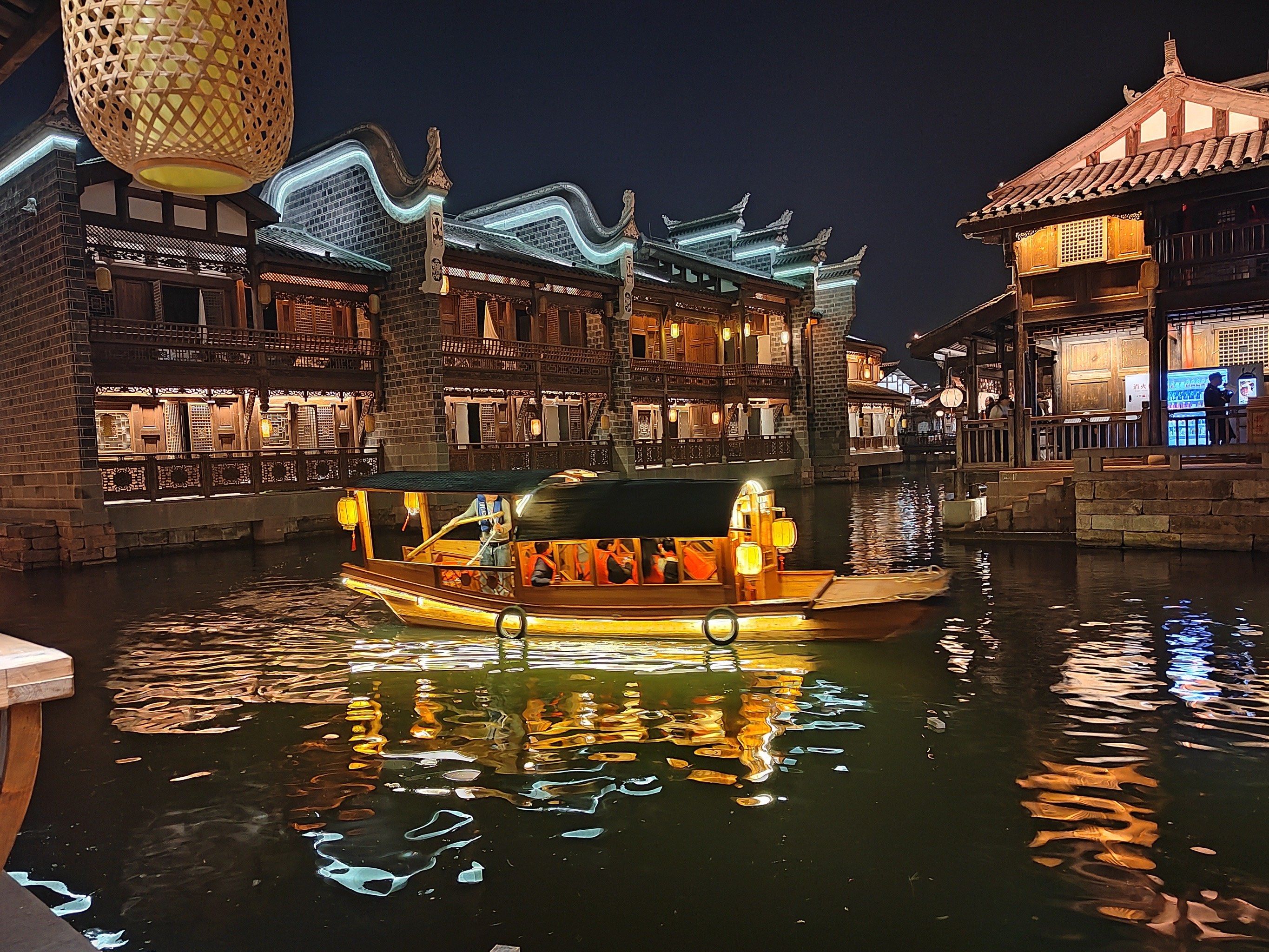 李庄古镇夜景