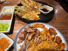 -明洞阿姨·韩式酱蟹烤肉·创意料理(三元桥店)