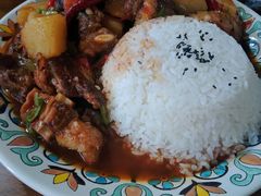 -歹歹的加个面过油肉拌面