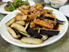 蛤蜊肉拌茄子-华春餐馆(鱼山路店)