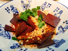 辣子蒜羊血-汉唐宴长安食府