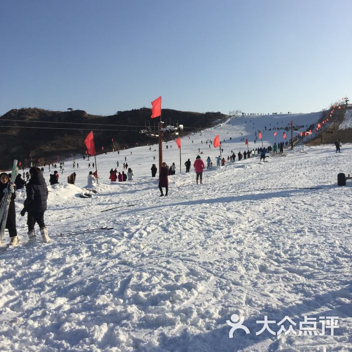 天津蓟县盘山滑雪场图片 - 第1张