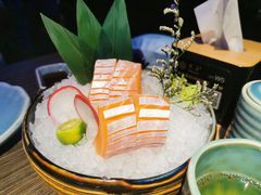 三文鱼腩刺身-炙柒Sekinana·精致日料(合生汇店)