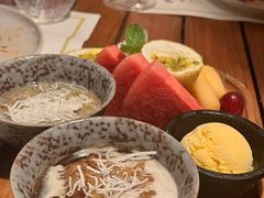 餐后甜品-三亚艾迪逊酒店·海滩烧烤 BARBACOA·现场乐队·浪漫晚餐·烧烤海鲜
