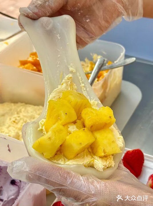 手工糯米团子来一份