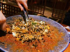 铁板蟹子炒饭-春熙台韩国料理·章鱼肥牛(西丽店)