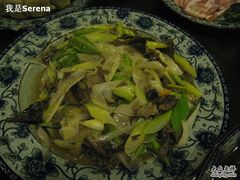 平遥--云锦成--大葱炒苔菇-云锦成公馆(北大街店)