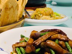 茄子烧豇豆-新海渔港·胶东海鲜家常菜·家宴(奥体中心店)