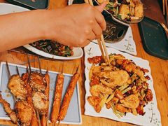 薯条香辣虾-小俩口烧烤东北菜(双井店)