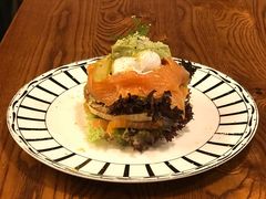 牛油果三文鱼水波蛋松饼-AFS Cafe & Canteen(闽江二路店)