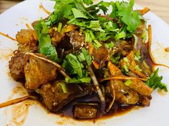 凉拌牛蹄筋-王三姑牛肉饼