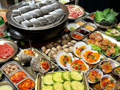 -围炉肉舍•炭烤活鳗•丹东海鲜烤肉(步行街店)