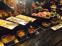 自助取餐区-北京希尔顿逸林酒店-逸轩西餐厅-自助餐厅