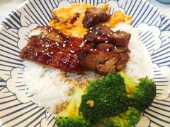 鳗鱼叉烧滑蛋饭-洞味圆茶餐厅(嘉立店)