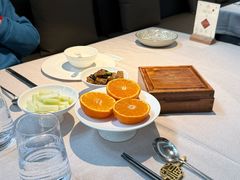 餐前水果-四季民福烤鸭店(外滩外白渡桥店)
