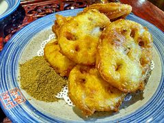 五香炸藕盒-小铫鸡汤