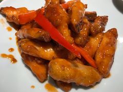 官烧金边鲽鱼-宝轩渔府·老字号海鲜·正宗津菜(水上店)