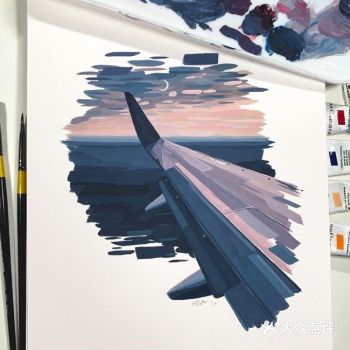 像素风插画也太漂亮了️️