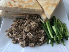 虾酱大饼-渔民船说·北塘海鲜·天津菜·海肠捞饭(北塘古镇店)
