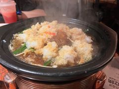 招牌粉丝裹虾-绿茶餐厅(华联万柳店)