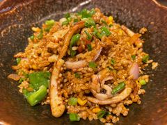 海鲜鱿鱼炒饭-凯萨印象铁板烧(苏州中心店)