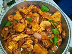 -尕有炕锅烤羊肉