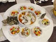 龙腾四海展宏图（清蒸石斑）-悦真雅院·四合院·清真私房菜(雍和宫店)