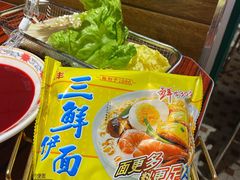 华丰三鲜意面-沙胆彪炭炉牛杂煲(上海日月光广场店)