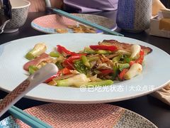 熊猫笋炒腊肉-桥边小楼·手工云南菜·古城观景小楼