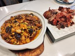 口蘑羊肉焖莜面-热河食府(中山路店)