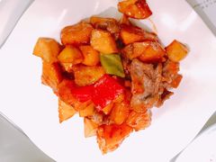 w菠萝咕咾肉-新大咀港式茶餐厅(宝山万达店)