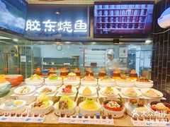 -海派美食·家宴海鲜青岛菜·石锅鲽鱼头(东方城店)