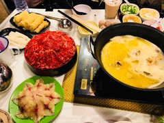 -鲜入围煮花胶鸡海鲜火锅