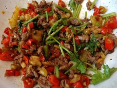 28秒爆炒黄牛肉-望湘园·湖南菜(宏伊店)