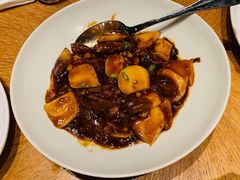 茄子烧年糕-宁波柏悦酒店·钱湖渔港