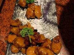 雪花糖醋里脊-绿茶餐厅(华联万柳店)