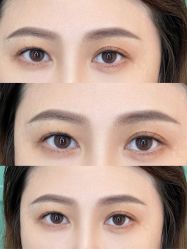 点击看大图 -杨益美学·野生眉半永久纹眉发际线