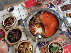 番茄鸳鸯锅-贤合庄卤味火锅(济南泉城路店)