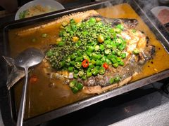 -探鱼·鲜青椒爽麻烤鱼(广州花都来又来店)
