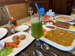 鲜榨柠檬薄荷叶果汁-shami house莎米屋清真美食自助餐(肇庆大厦店)