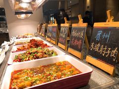 自助取餐区-金海湾自助餐厅(金陵饭店)