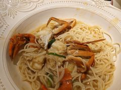 酱炒青蟹拌面-十面欢腾·海鲜面·台式Bistro(长乐路店)