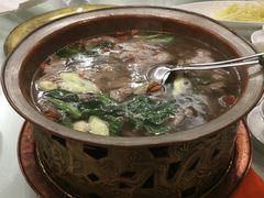 炖带皮黑山羊肉-山水宾馆-中餐厅