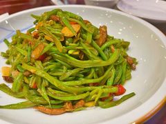 小炒炒扁豆丝-恭敬李·烤鸭(天坛北门店)