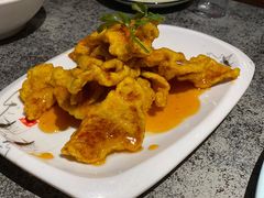 锅包肉-华盛园卷子王农家菜水库鱼