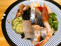 海鲜沙拉-晶吉·居酒屋·烧鸟·生鱼饭(中山区民主广场店)
