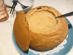 海鲜鲜周打面包汤-港丽餐厅(高德置地店)