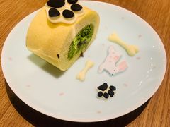 抹茶蛋糕卷-柴务处·柴犬主题狗咖